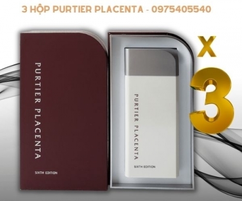 Purtier Placenta Sixth Edition 3 Box 