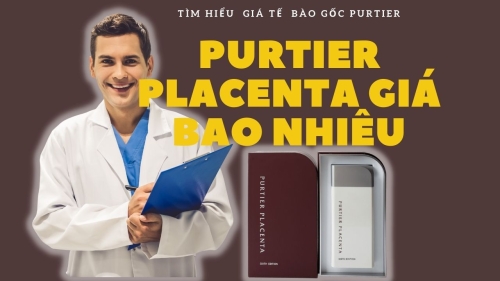 Công Dụng Của Nhau Thai Hươu Purtier Placenta 